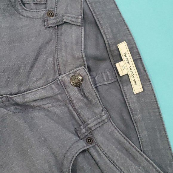 Grey Forever 21 Jeans size 28 - Picture 3 of 5